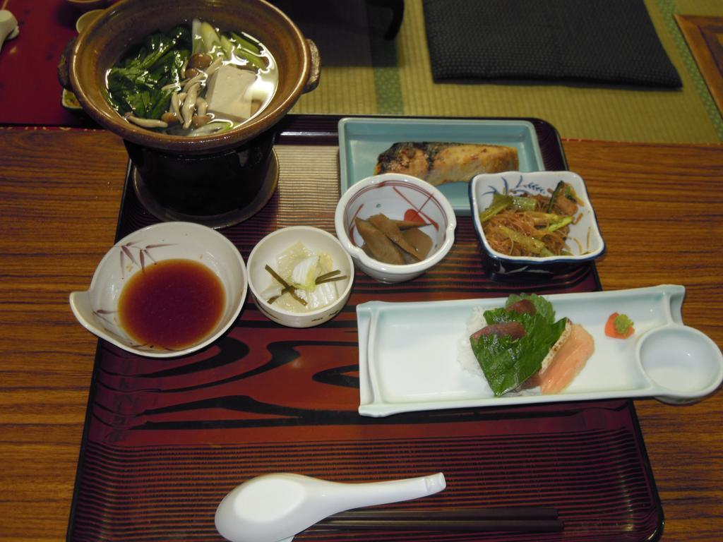 Ryokan Morishige Sendai Bagian luar foto