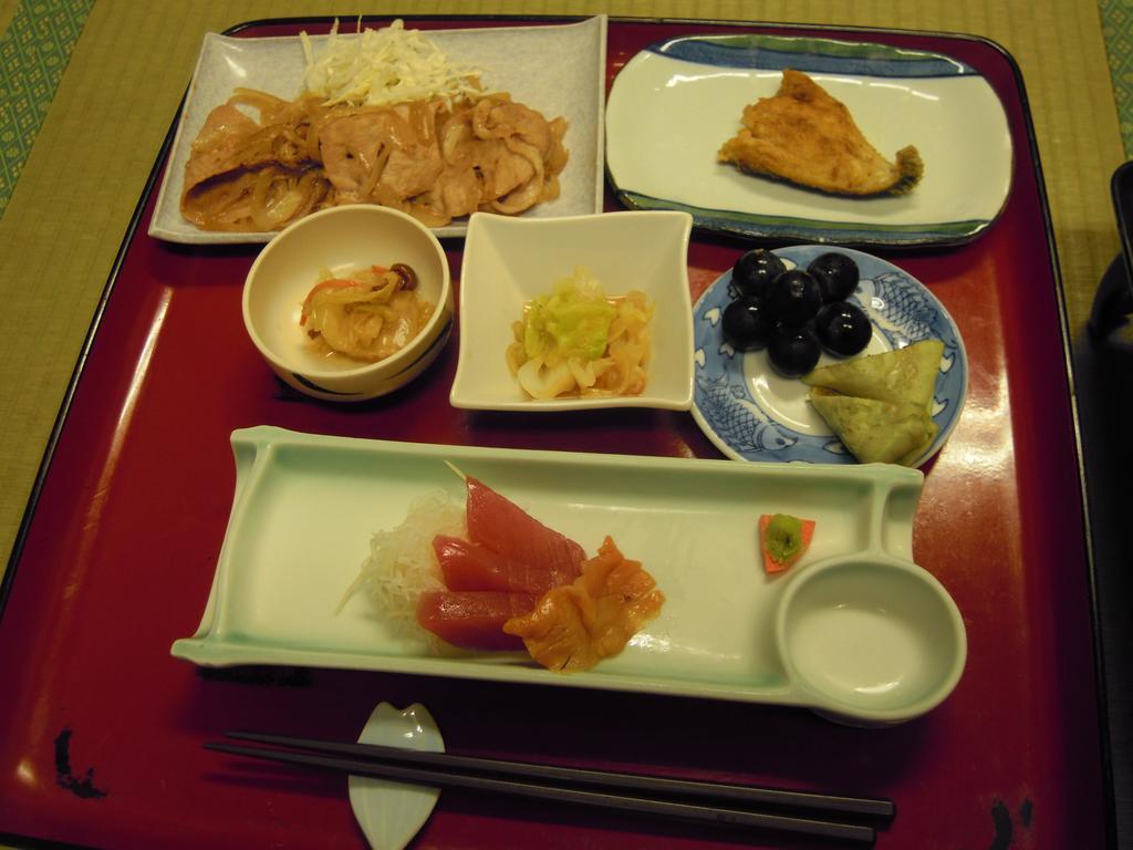 Ryokan Morishige Sendai Bagian luar foto